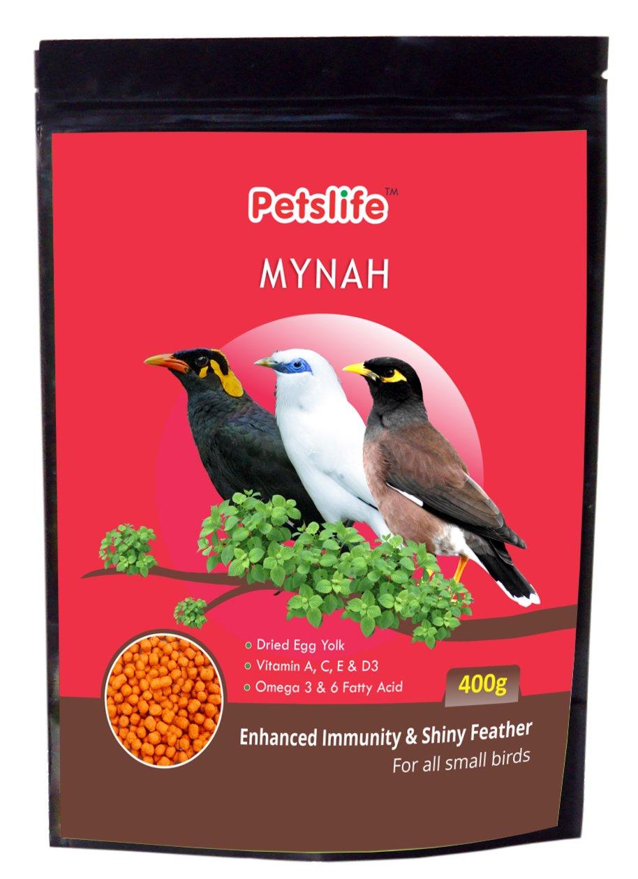 PETSLIFE Mynah Bird Food 400g