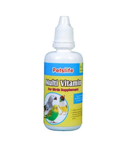 Petslife Multivitamin Birds Supplement 50ml