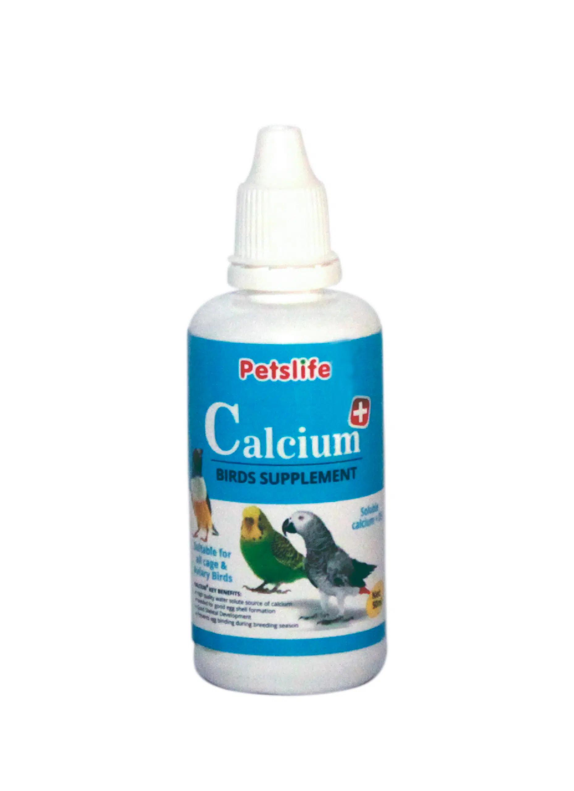Petslife Calcium Bird Supplement 50 ml
