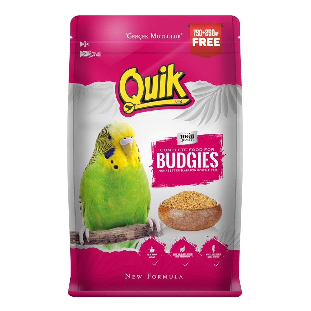 Quik Premium Budgie Mix Food 1KG