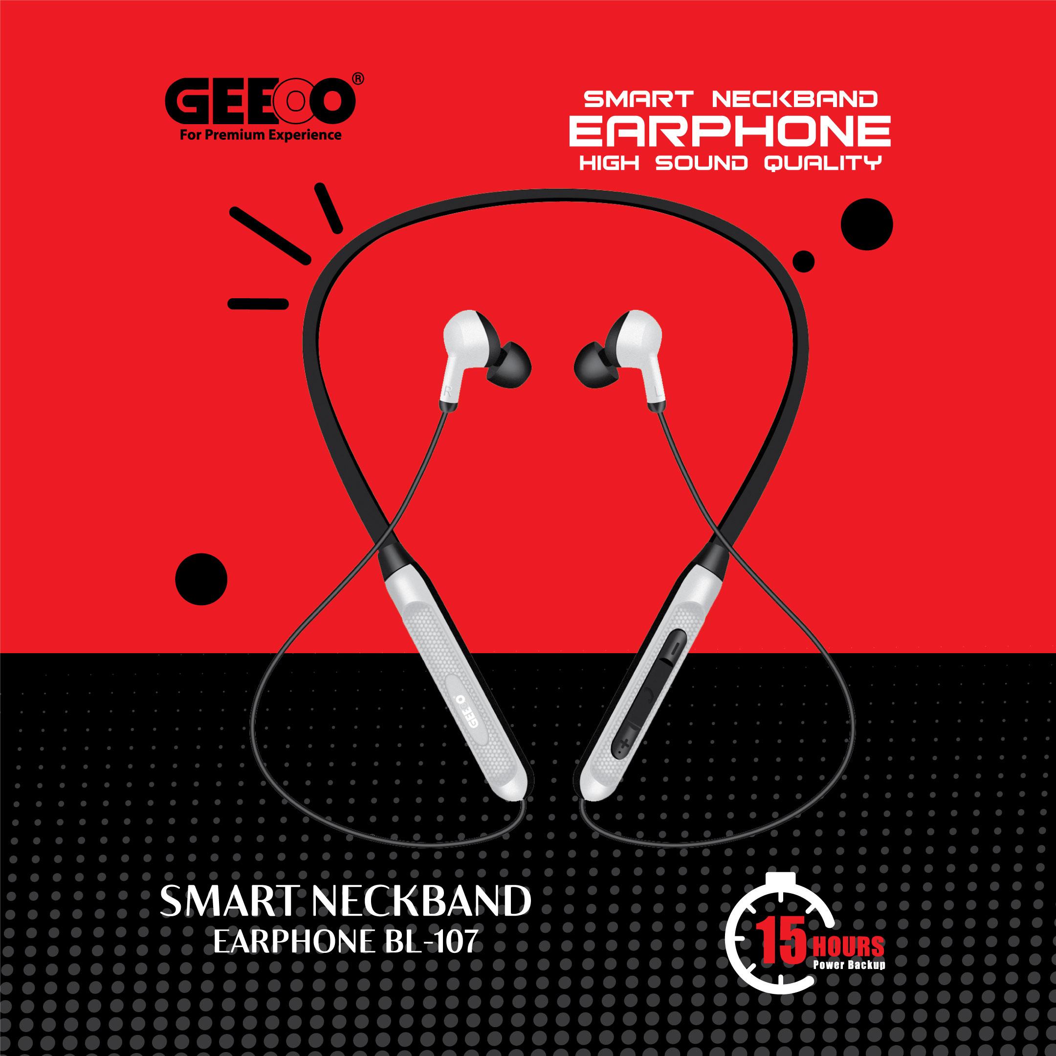 GEEOO sport Neckband Earphone BL-106