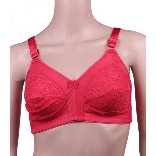 Comfort Floral Magenta Bra