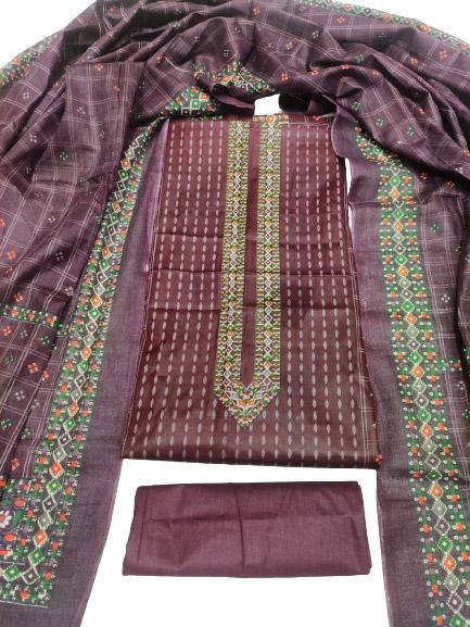 Digital Print Swiss Cotton 3 Piece  3A-93