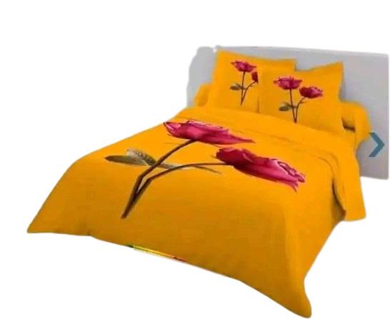 Cotton Panel Bedsheet King Size. ST-353