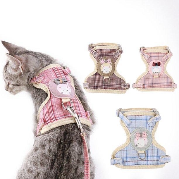 Cat Walking Jacket Harness and Leash