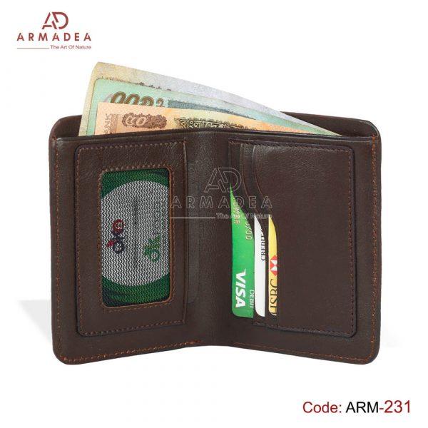 Stylish Curve design Smart Wallet