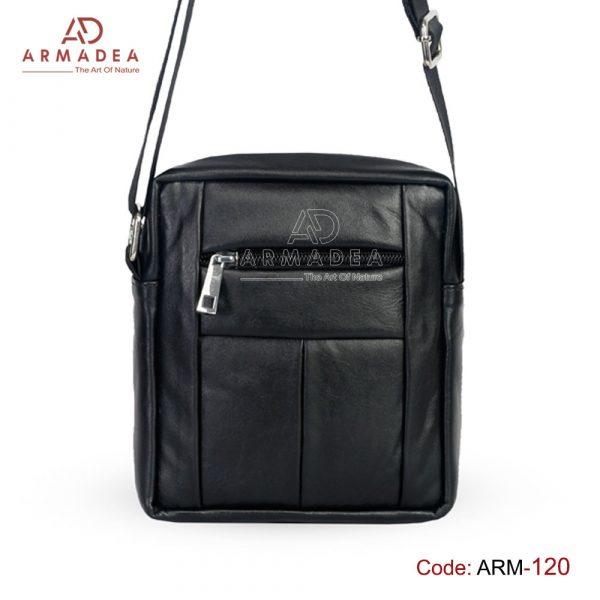 Mini Biker Bag with Genuine Leather