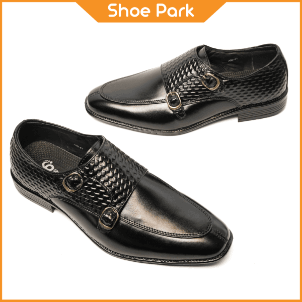 Leather Formal Derby Shoes For Men