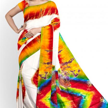 Cotton Batik Saree mt-2035