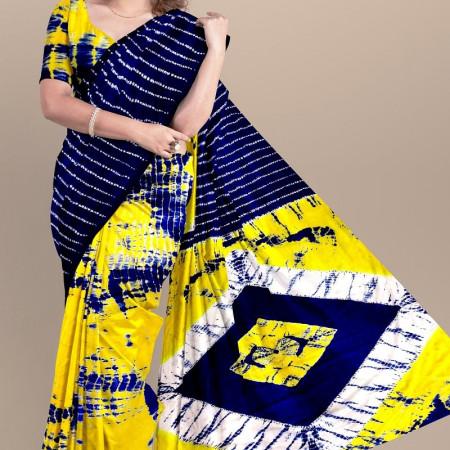 Cotton Batik Saree mt-2248