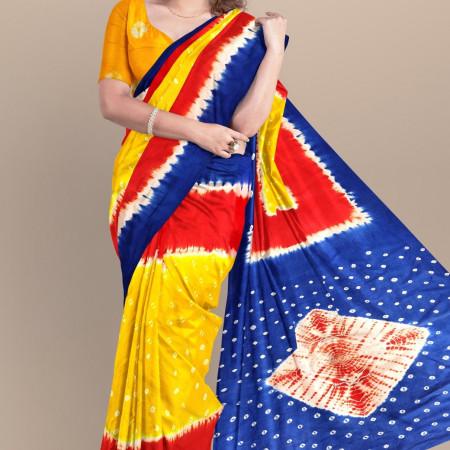 Cotton Batik Saree mt-2470