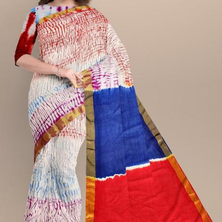 Cotton Batik Saree mt-2467