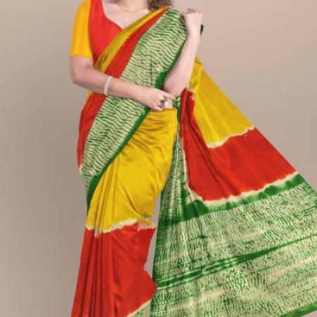 Cotton Batik Saree mt-2463