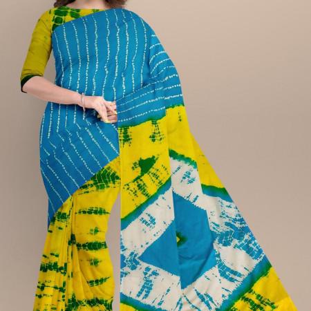 Cotton Batik Saree mt-2462