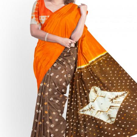 Cotton Batik Saree mt-2267