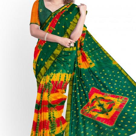 Cotton Batik Saree mt-2264