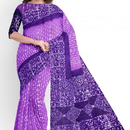 Cotton Batik Saree mt-2181