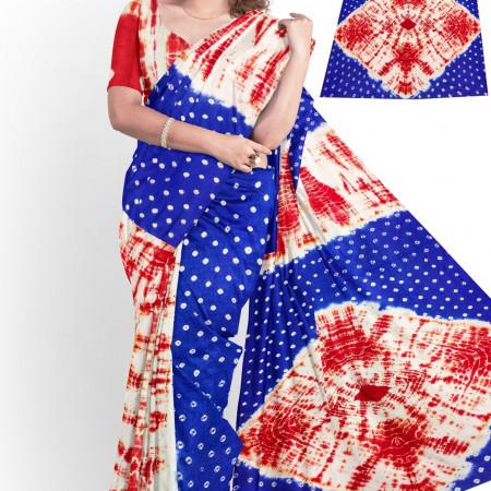Cotton Batik Saree mt-2177
