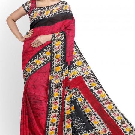 Cotton Batik Saree mt-2175