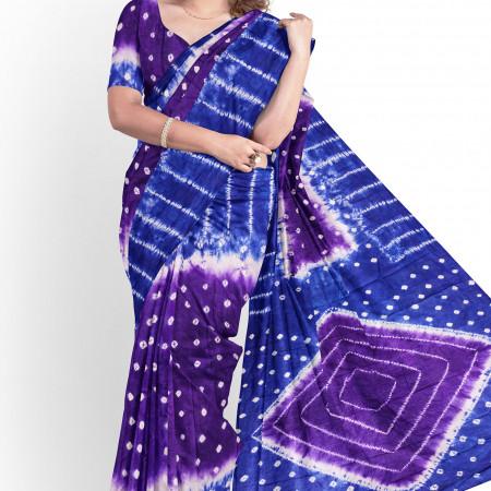 Cotton Batik Saree mt-2027