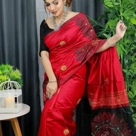 Dupian Silk Saree_DS-407