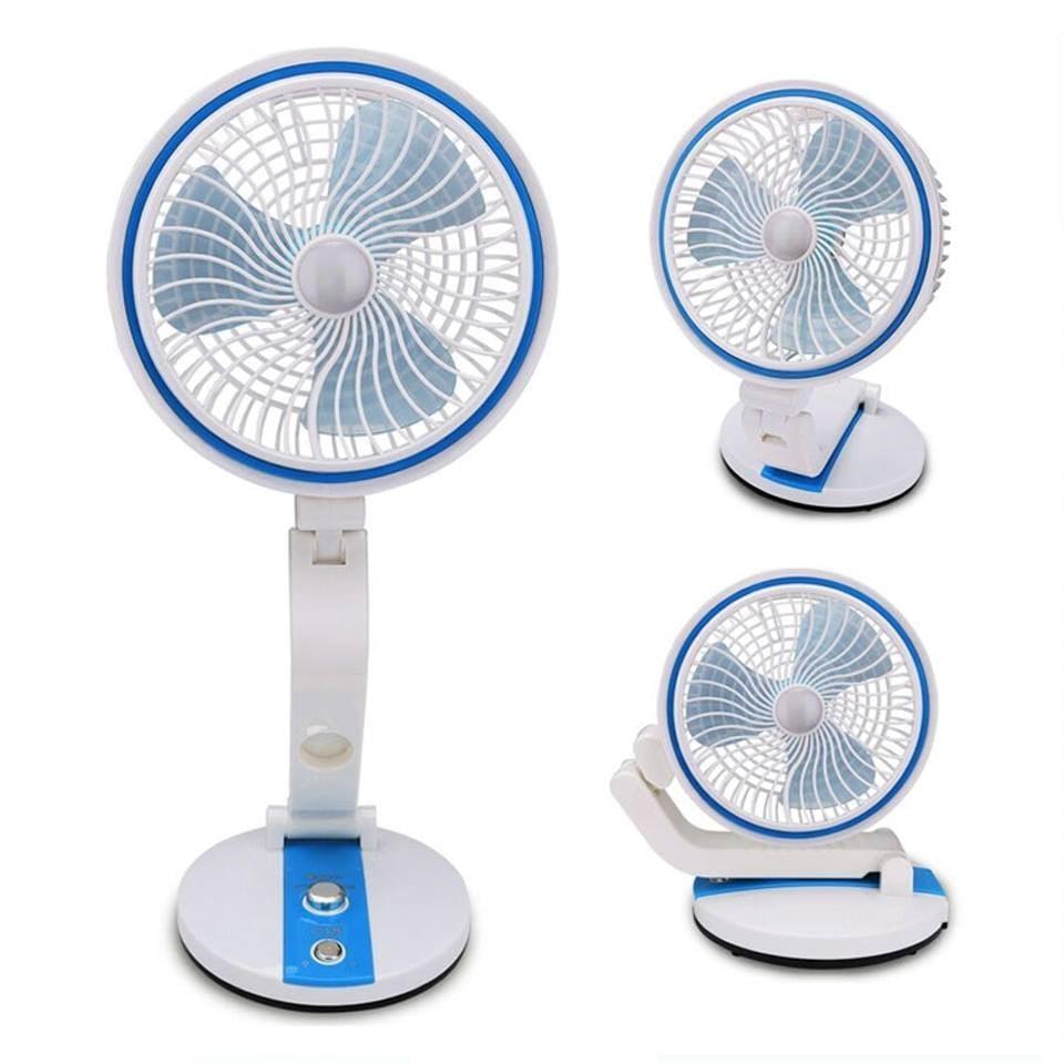 USB Rechargeable Folding Fan With LED Light