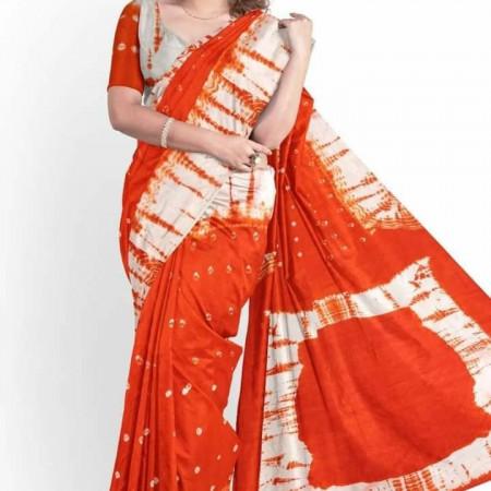 Cotton Batik Saree mt-2634