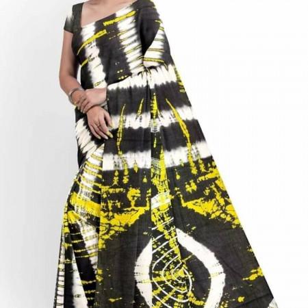 Cotton Batik Saree mt-2638