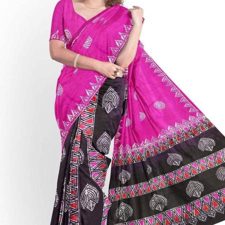 Silk Batik Saree SB-2764