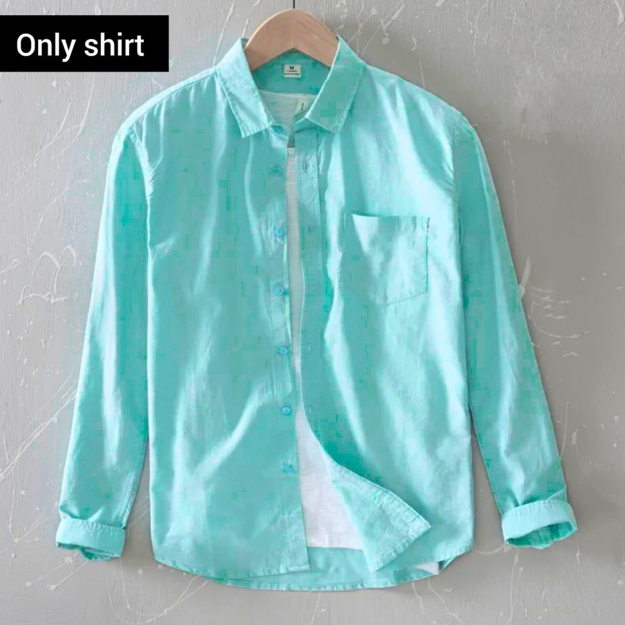 Stylish Men's Oxford  Cotton Shirt