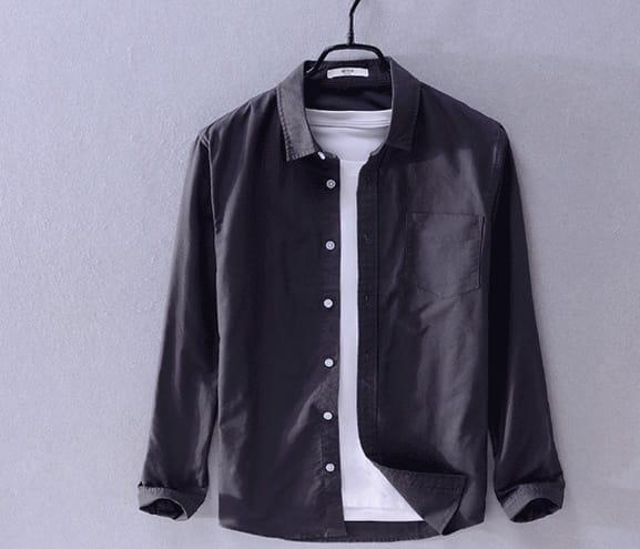 Stylish Men's Oxford  Cotton Shirt