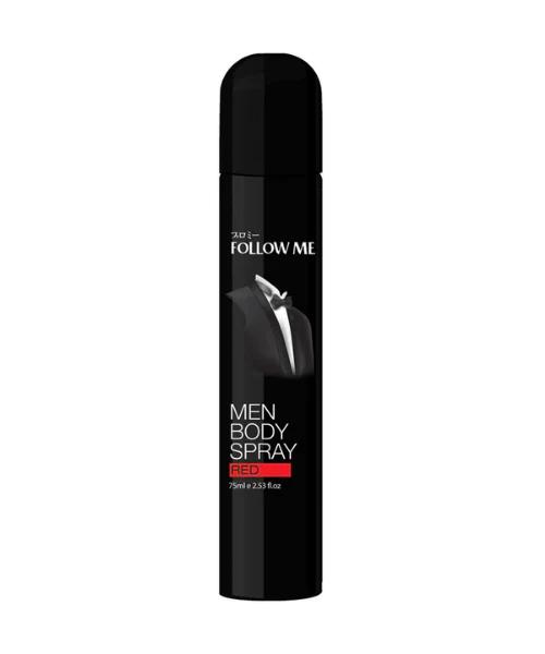 Follow Me Men Body Spray 75ml - Red