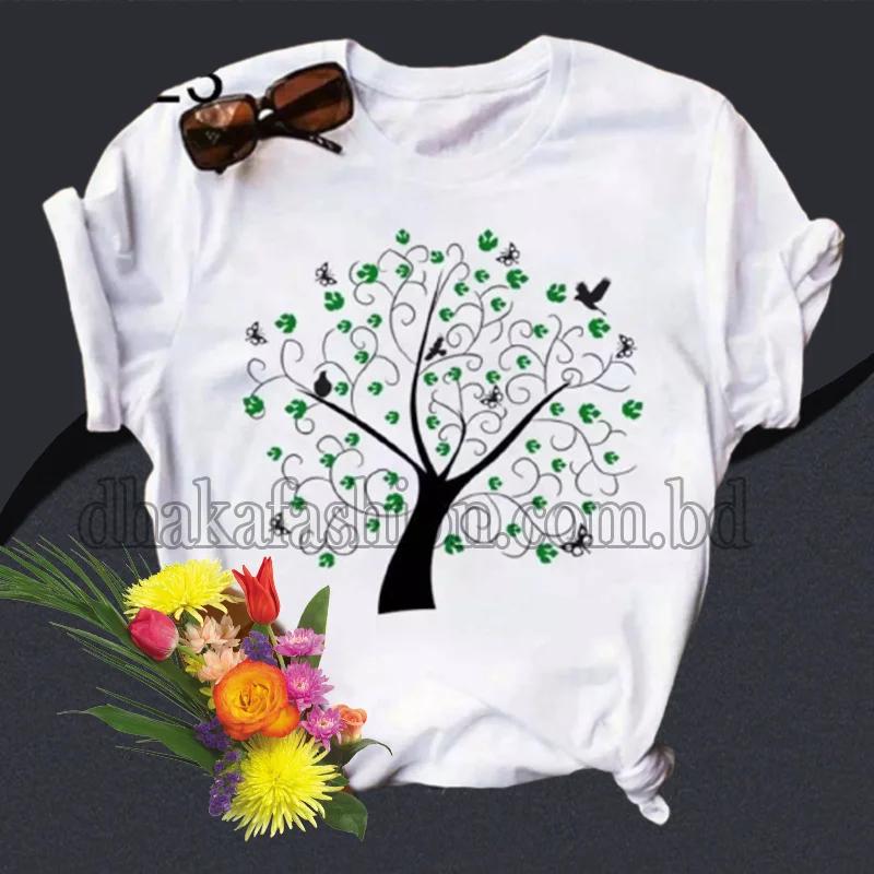 premium white stylish T.shirt