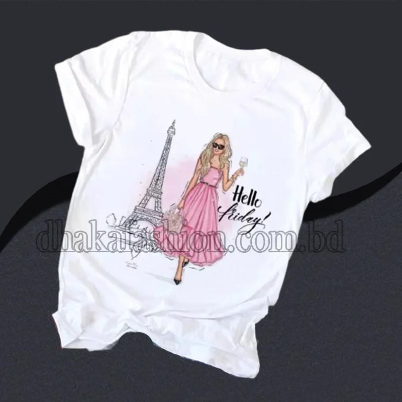 premium white stylish tshirt