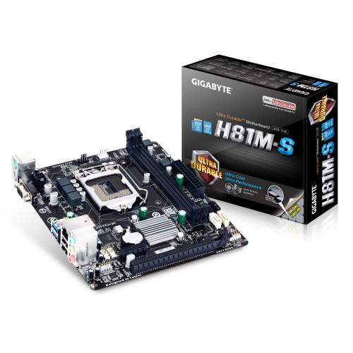Gigabyte H81M-S1 4th Gen Intel Motherboard