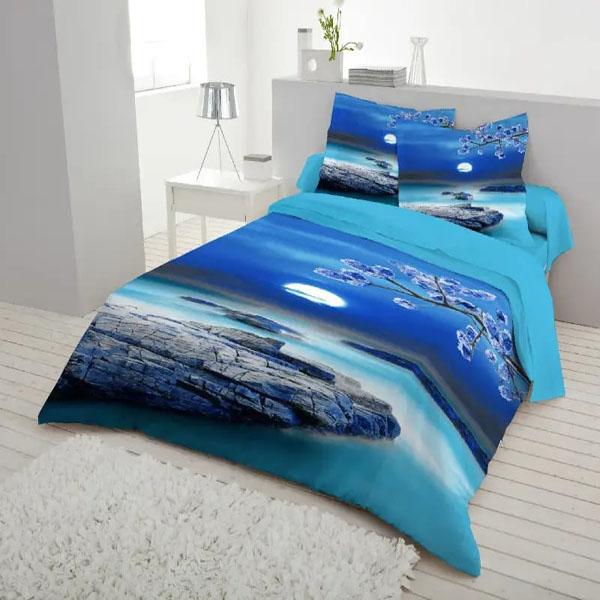 Double Size Cotton Bed Sheet 3 pcs Set