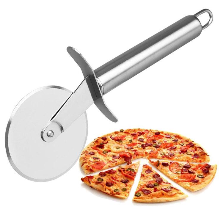 Pizza-Cutter-Round Shape - Silver