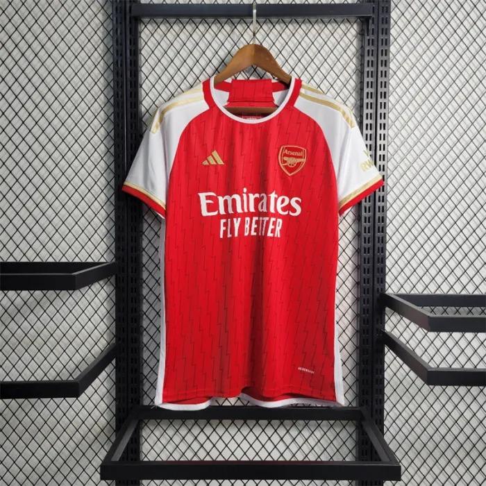 Arsenal Mesh Cotton Short Sleeve Home Jersey 2023-24 Season