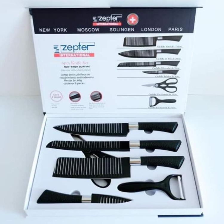 Zepter Kitchen Knife Set 6 Pcs