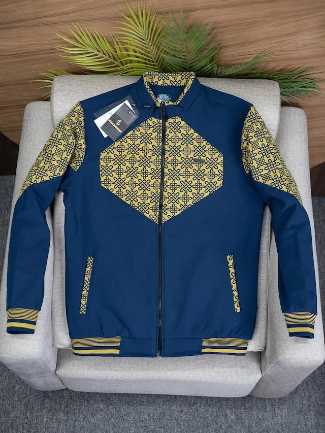 Men's winter Blue jackets, warm outerwear