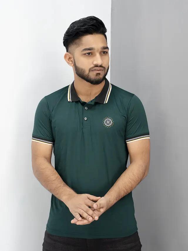 Green Polo T-shirt