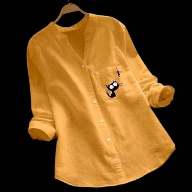 Exclusive Cat Printed Kurti
