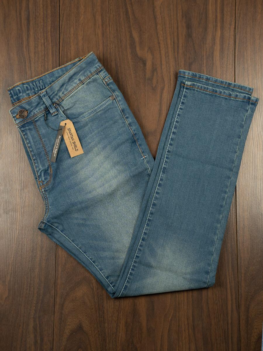 SAPRTAN SHILD LIGHT WASH JEANS