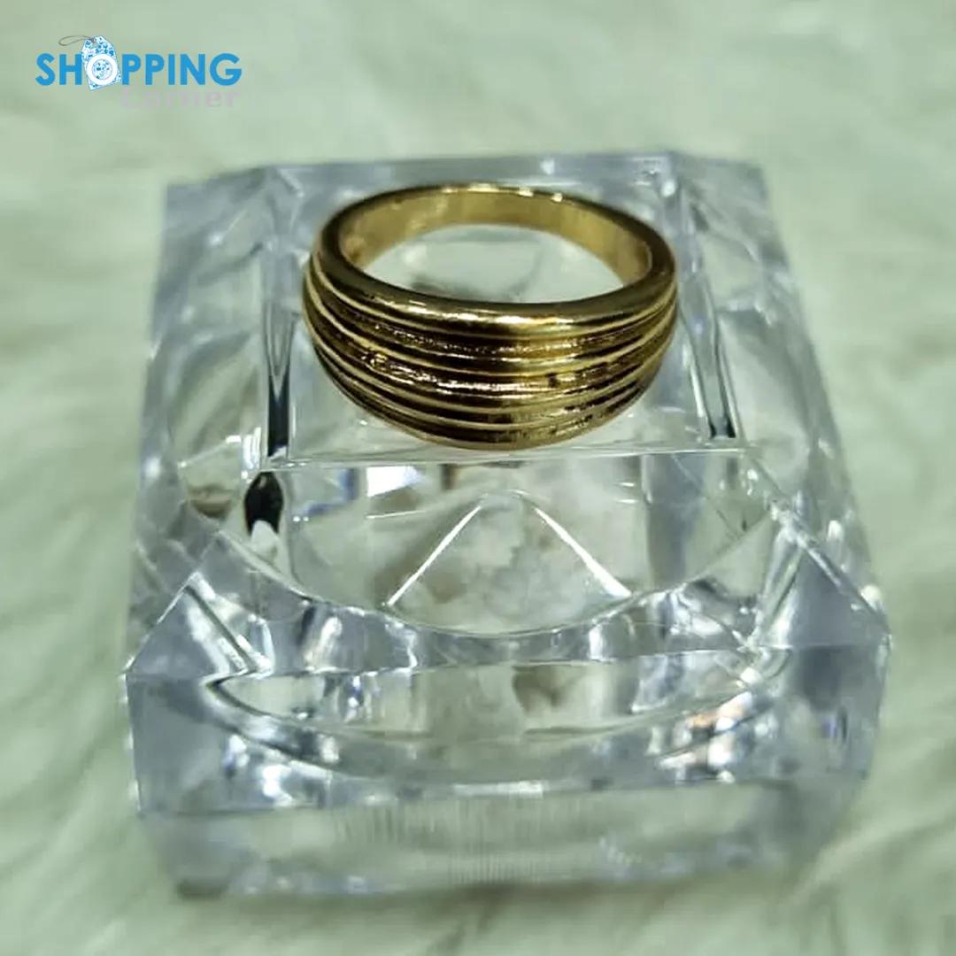 Yellow Gold Fancy Carved Contemporary Ring