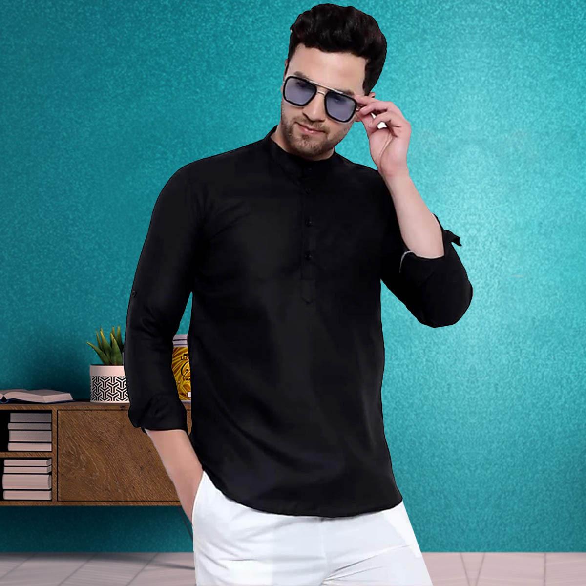 Stylish Men's Cotton Katua Shirt