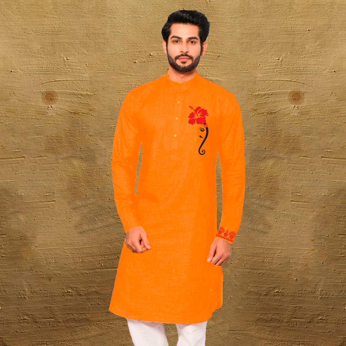 Men's Semi Long Panjabi