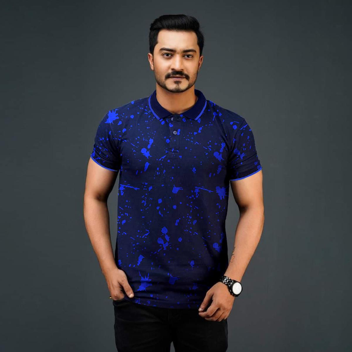 Stylish Men's Cotton Polo Shirt