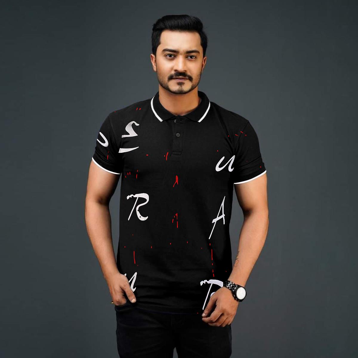 Stylish Men's Cotton Polo Shirt