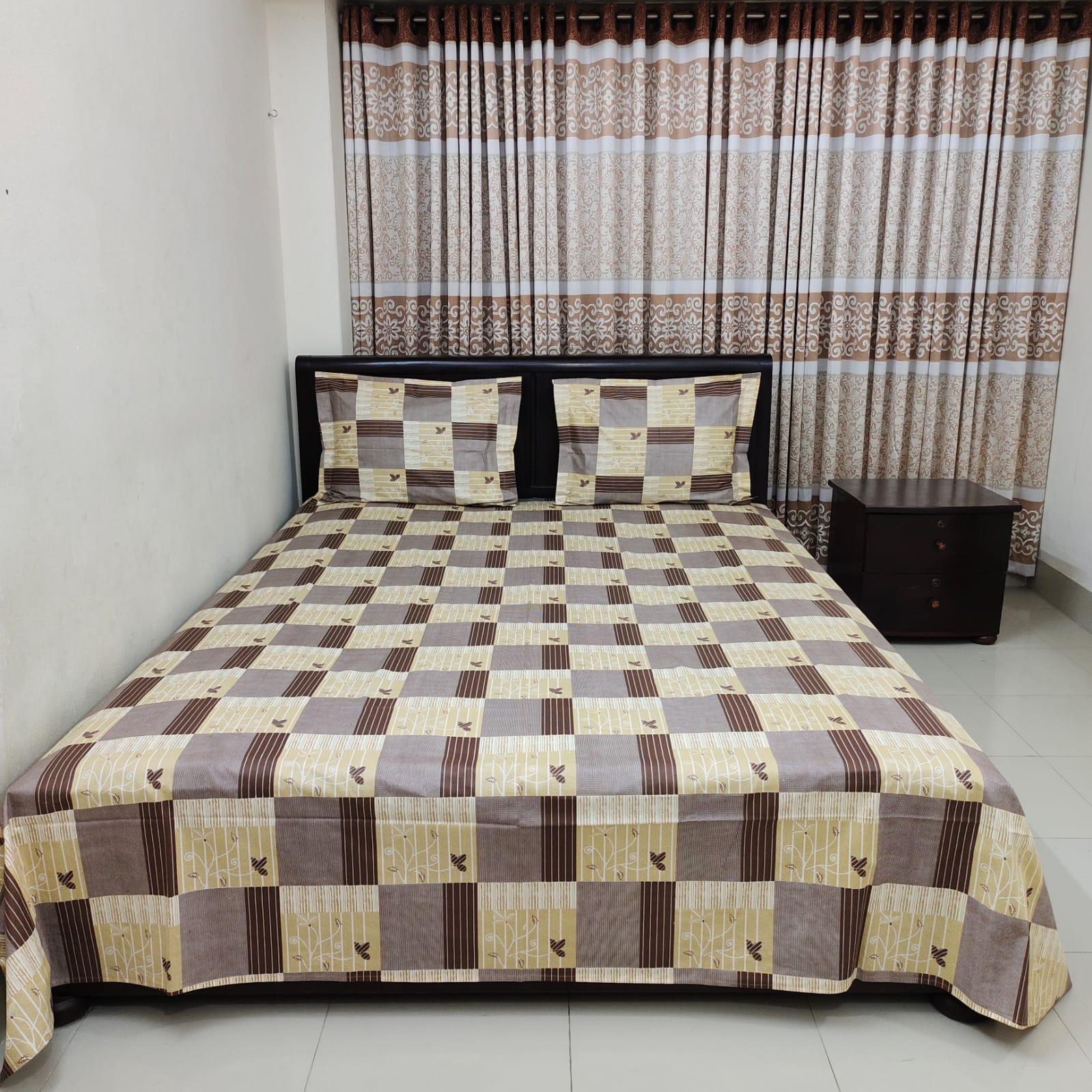 ORTHA EXPORT COTTON KING SIZE BEDSHEET