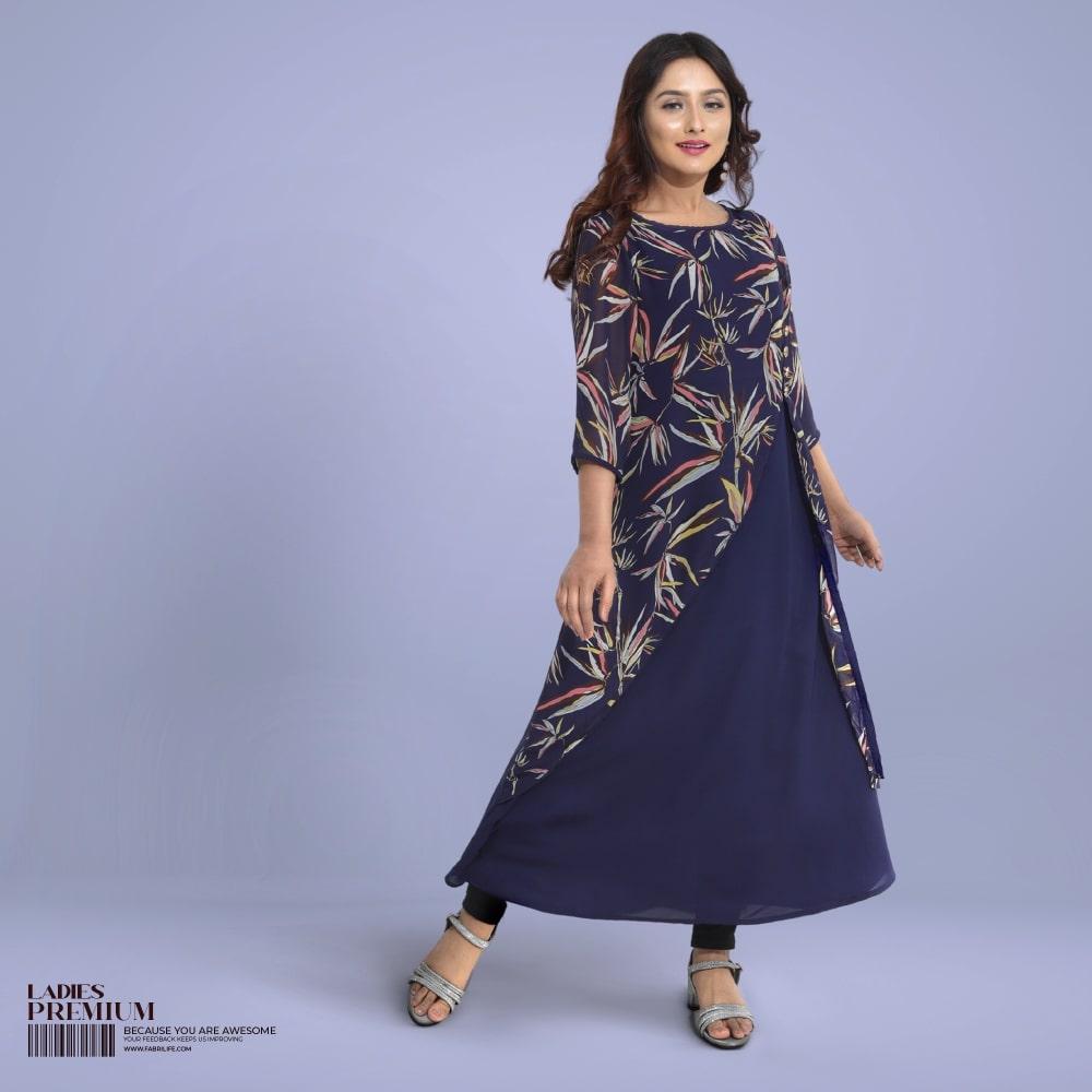 Womens Premium Long Tunic - Dazzle